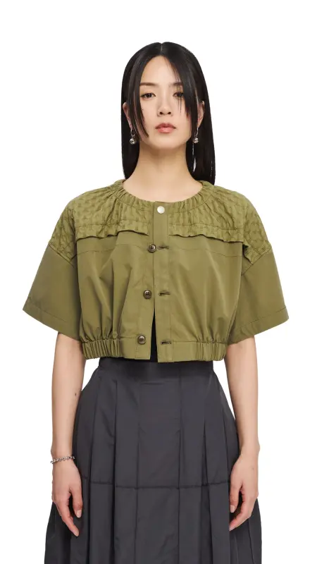 Cropped Military Jacket online