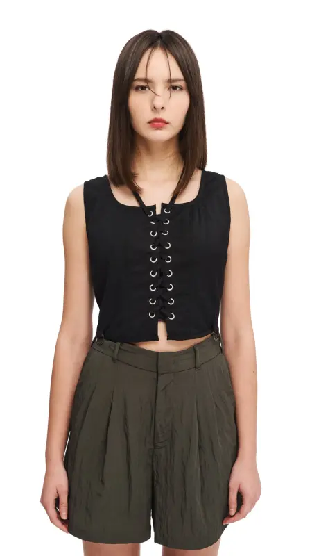 Lace-Up Corset online
